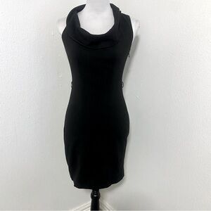 Grass Collection Women’s Black Mini Sleeveless Dress Size 3 (missing belt) EUC